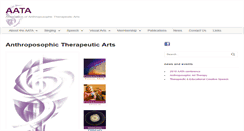 Desktop Screenshot of aata-uk.org